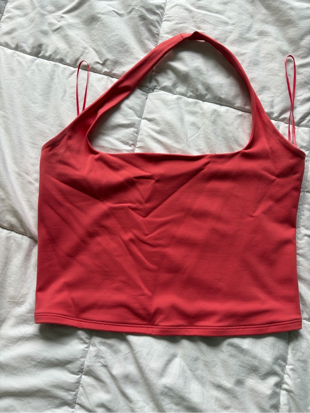 Abercrombie & Fitch Coral Square-Neck Camisole